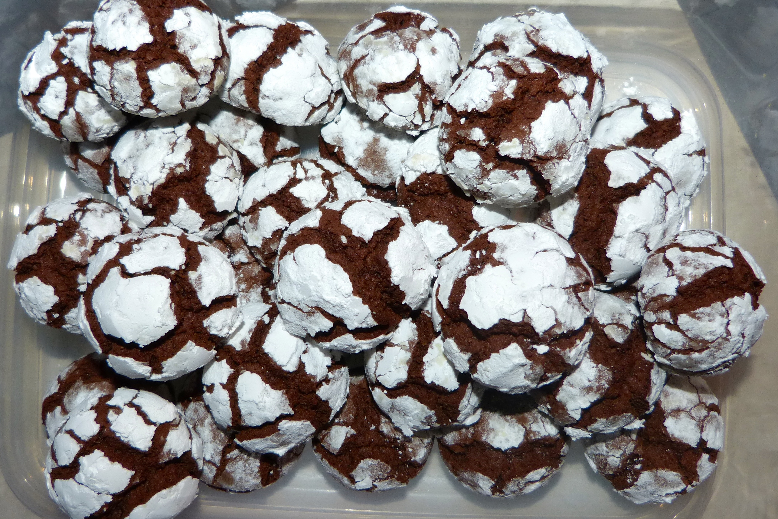 Crinkles – biscuit craquelé au chocolat - Recette Ptitchef