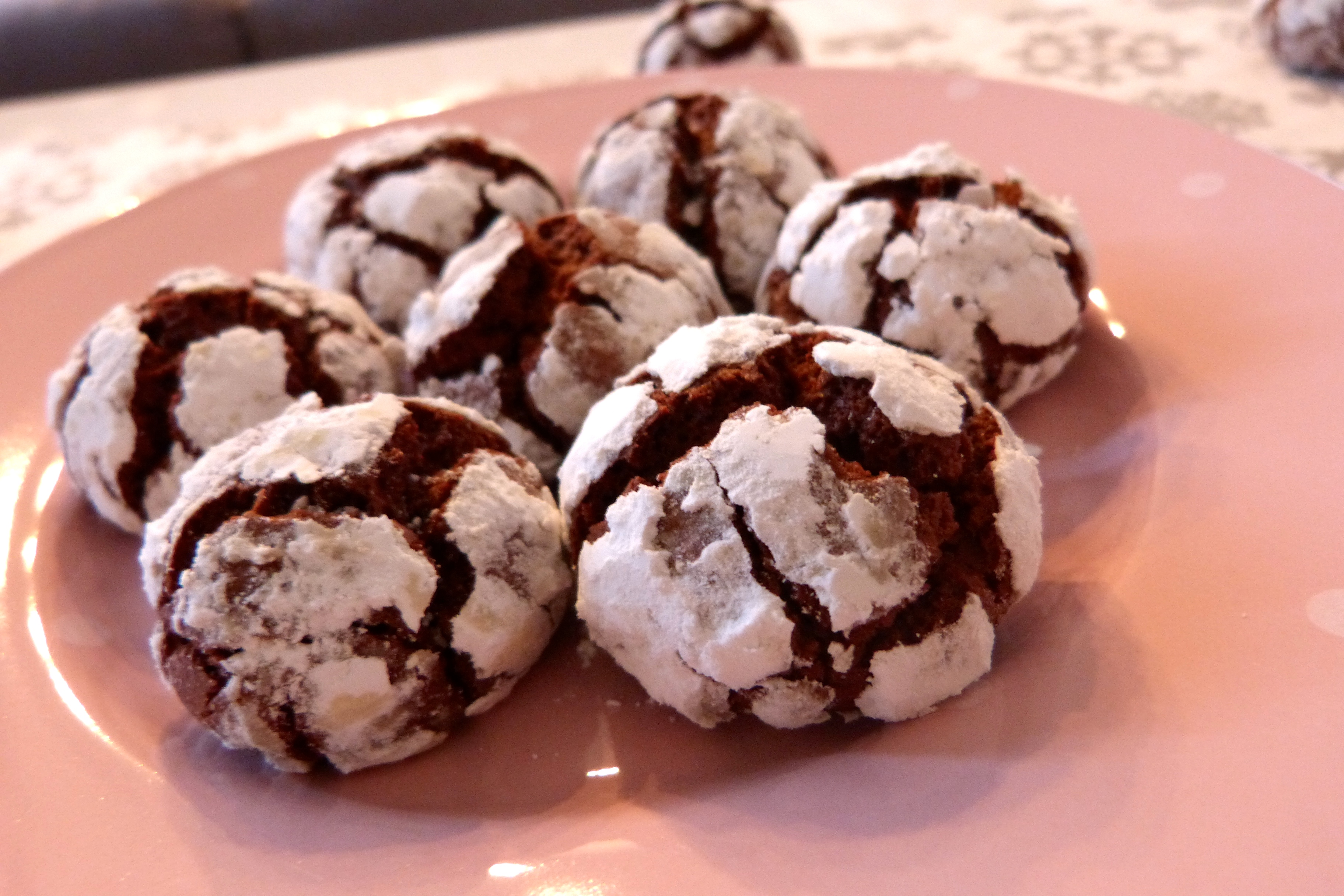 Crinkles Biscuit Craquel Au Chocolat La Cuisine De Micheline