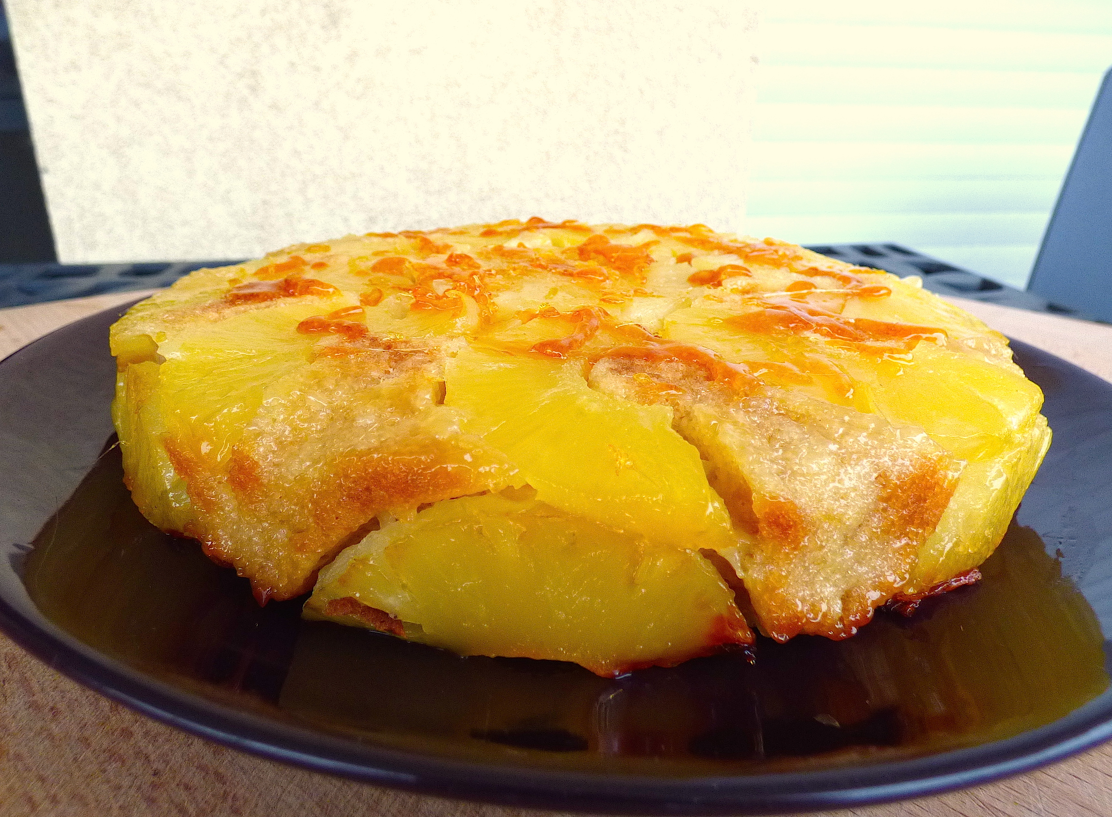 Gâteau renversé à lAnanas La Cuisine de Micheline