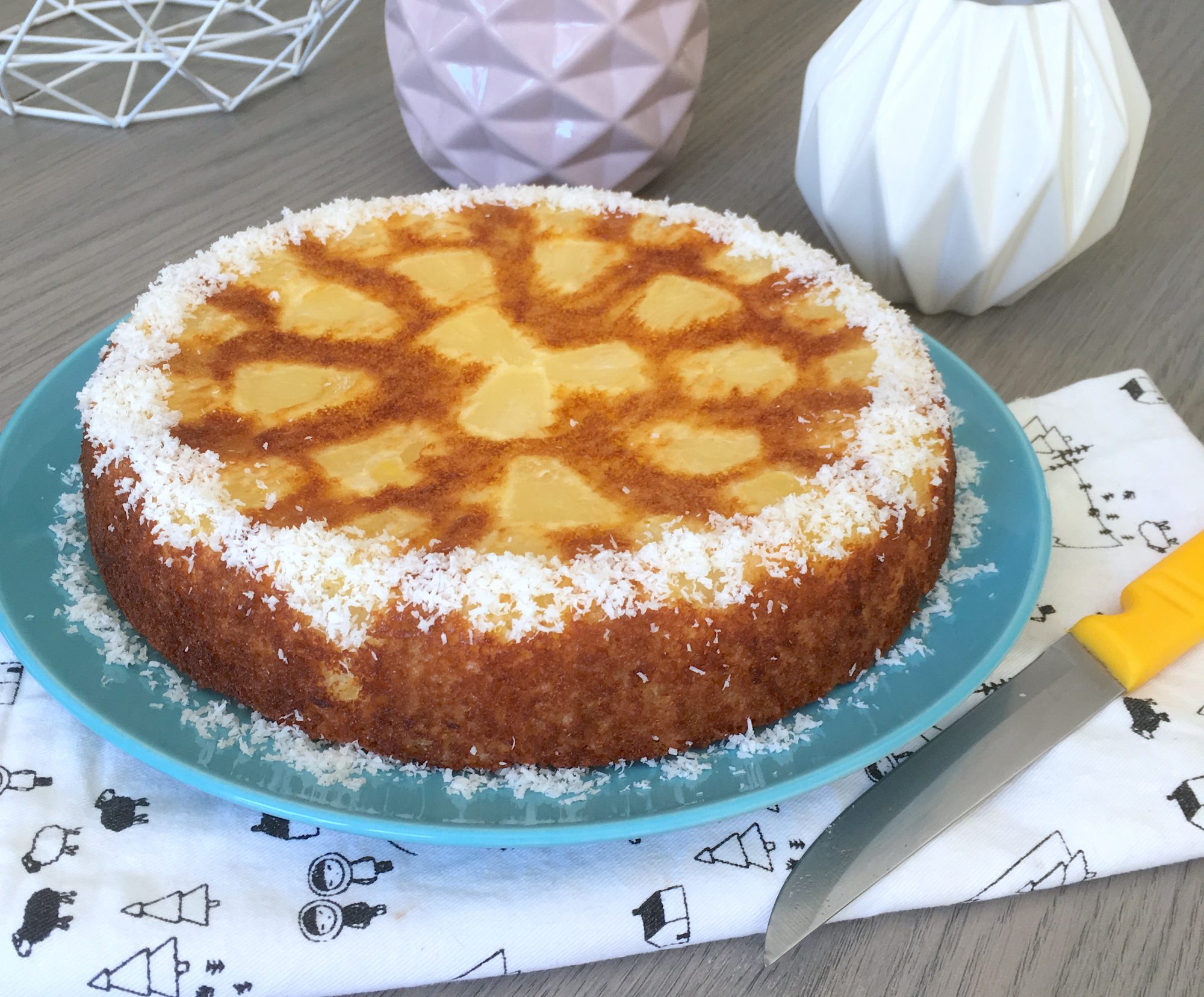 Moelleux Coco-Ananas (Sans Gluten)